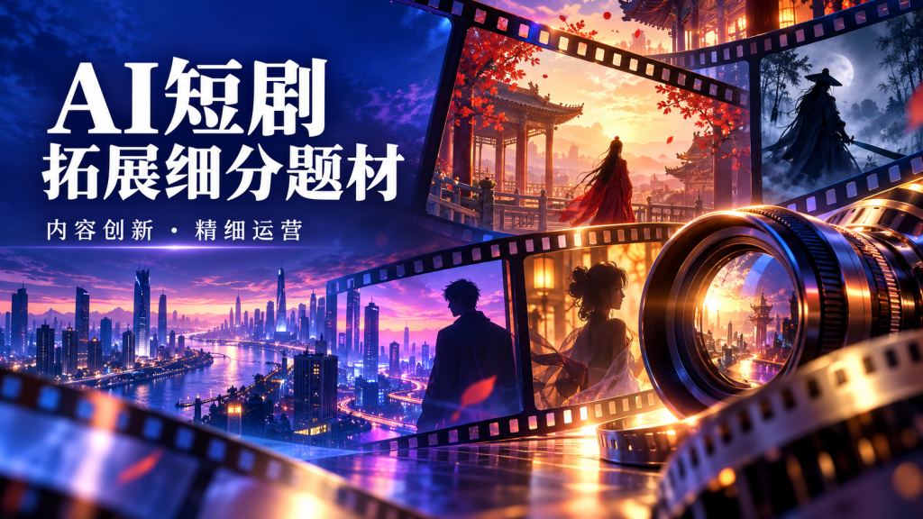 AI短剧拓展细分题材，内容与运营能力成为竞争重点